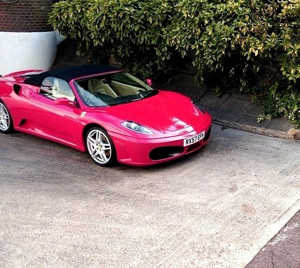 A Ferrari F430 Spider looking tranquil.#ferrari #f430 #oldisgold #london #luxury #lifestyle #supercars #tll